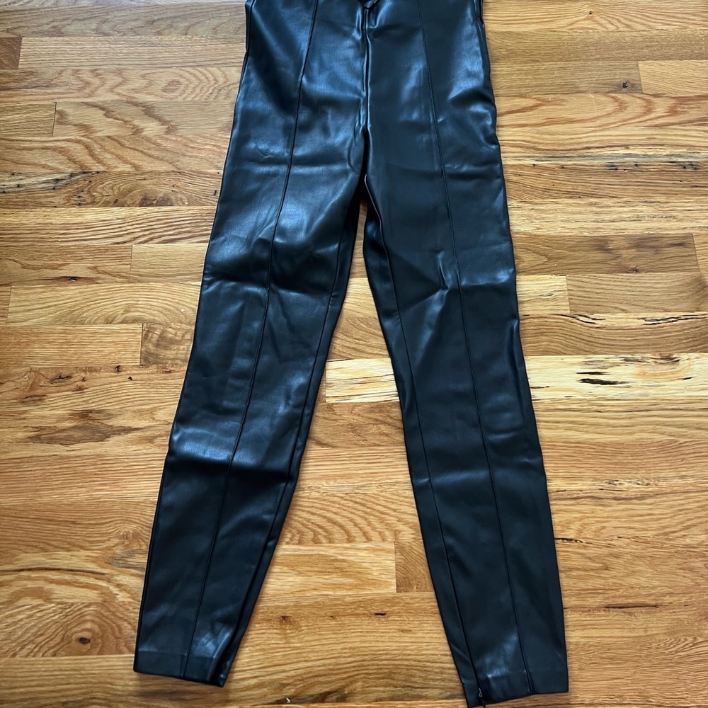 Zara Leather Pants